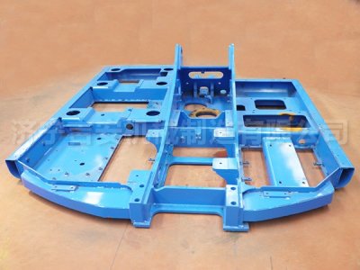 Upper frame of excavator